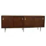 Midcentury Sliding Door Cabinet by Florence Knoll, sold Jul 2025