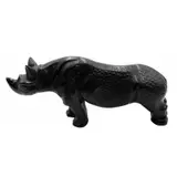 France Black Glass Rhinoceros by Lalique, sold Jun 2025