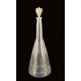 Signed Etched Glass Decanter by René Lalique, sold May 2025