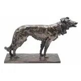 Walter Gebler, Guss v. Pilner Franz Dresden, A bronze sculpture of a borzoi dog