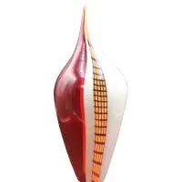Afro Celotto, Hand-blown Murano Glass vase, Hand-blown Murano Glass vase