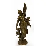 Auguste Moreau, Untitled, Gilt bronze