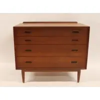 Arne Vodder, Teak 4 Drawer Dresser for Sibast, circa 1960