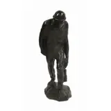 Jules van Biesbroek, Van Biesbroeck, A large and impressive bronze figure of a miner (?)