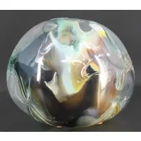 Peter Bramhall, Untitled, Modern Art Glass Sculpture Good large size and great colors