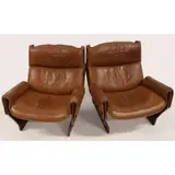 Osvaldo Borsani, Two Midcentury 'Canada' Armchairs