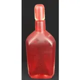 Venini, Red Glass Decanter In Box Incisa 2017