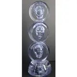 Pino Signoretto, Visi, large glass sculpture