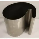 Maria Pergay, Maria Pergay Stainless Steel Wastepaper Basket France, c
