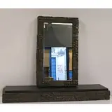 Paul Evans, Midcentury Sculpted Bronze Slate Top