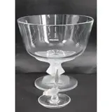 Lalique, France Pedestal Bowl & Ring Holder