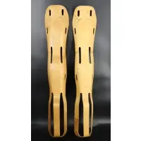 Charles Eames, Leg Splints (2), 1942, molded plywood