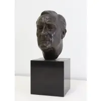 Jo Davidson, Untitled, Bronze Bust of Franklin D