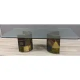 Paul Evans, Dining Table Model # P E 24, 1969, 1969 welded and enameled steel