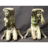 Louis McClellan Potter, Figural Andirons