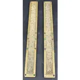 Signed Bronze Blotter Ends #1622 by Tiffany Studios, 1622, sold Feb 2023