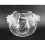 Lalique, France Glass "Orchidee" With Opalescent