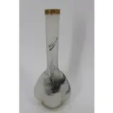 Daum Nancy, Artist Signed Cameo Glass Budd Vase