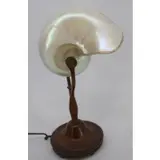 Bronze Nautilus Table Lamp by Tiffany Studios, sold Nov 2021