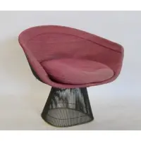 For Knoll Lounge Chair by Warren Platner, A nice original chrome plated steel chair, sold Sep 2021