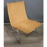 Poul Kjaerholm, PK-22 Caned Stainless Chair