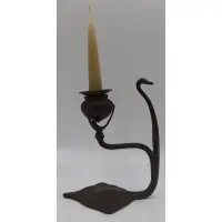 Bronze Candlesticks, no. 1203 by Tiffany Studios, sold Jun 2021