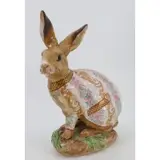 Galle, Signed Porcelain Rabbit
