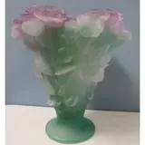 Daum, France Art Glass Vase