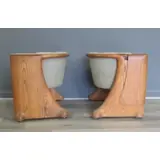 Wendell Castle, PAIR OF GANNETT