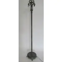 Tiffany Studios, Patinated Bronze Standing Lamp