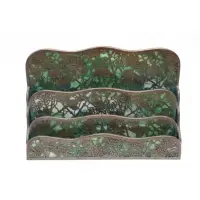 Pine Cone Letter Holder #1007 by Tiffany Studios, Pine Cone Pattern, sold Oct 2020