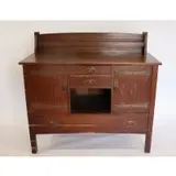 L. & J.G. Stickley, Signed Oak Arts And Crafts