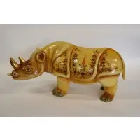 Sergio Bustamente, Large Papier Machier Rhino