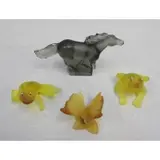 Lalique, Horse, Daum Frogs And Butterfly