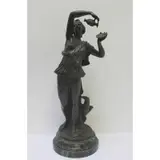 Michel Claude Clodion, Untitled, Bronze sculpture of a Dancer