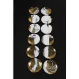Twelve-plates, "Eva" by Piero Fornasetti, 1913, All signed PIERO FORNASETTI (1913 - 1988) Twelve transfer-decorated porcelain plates, sold Jan 2019