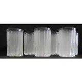 France Set of 6 Glass Tumblers by Lalique, sold Jan 2019