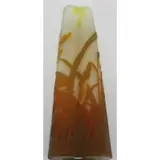 Signed Cameo Glass Vase by Galle, sold Dec 2018