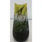 Galle, Signed Cameo Glass Vase