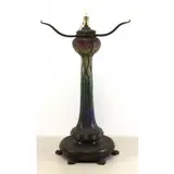 Jeweled and Mosaic Favrile Glass by Tiffany Studios, 2007, sold Dec 2017