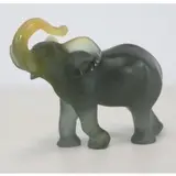 Pate de Verre Elephant by Daum, sold Aug 2017