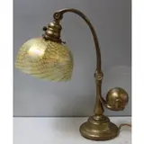 Gilt Bronze Counter Balance Table by Tiffany Studios, sold Jul 2017