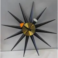 & Associates Spike Clock by George Nelson, sold May 2017