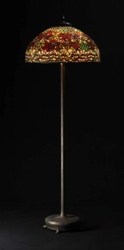 Tiffany Studios, Maple Leaf Floor Lamp