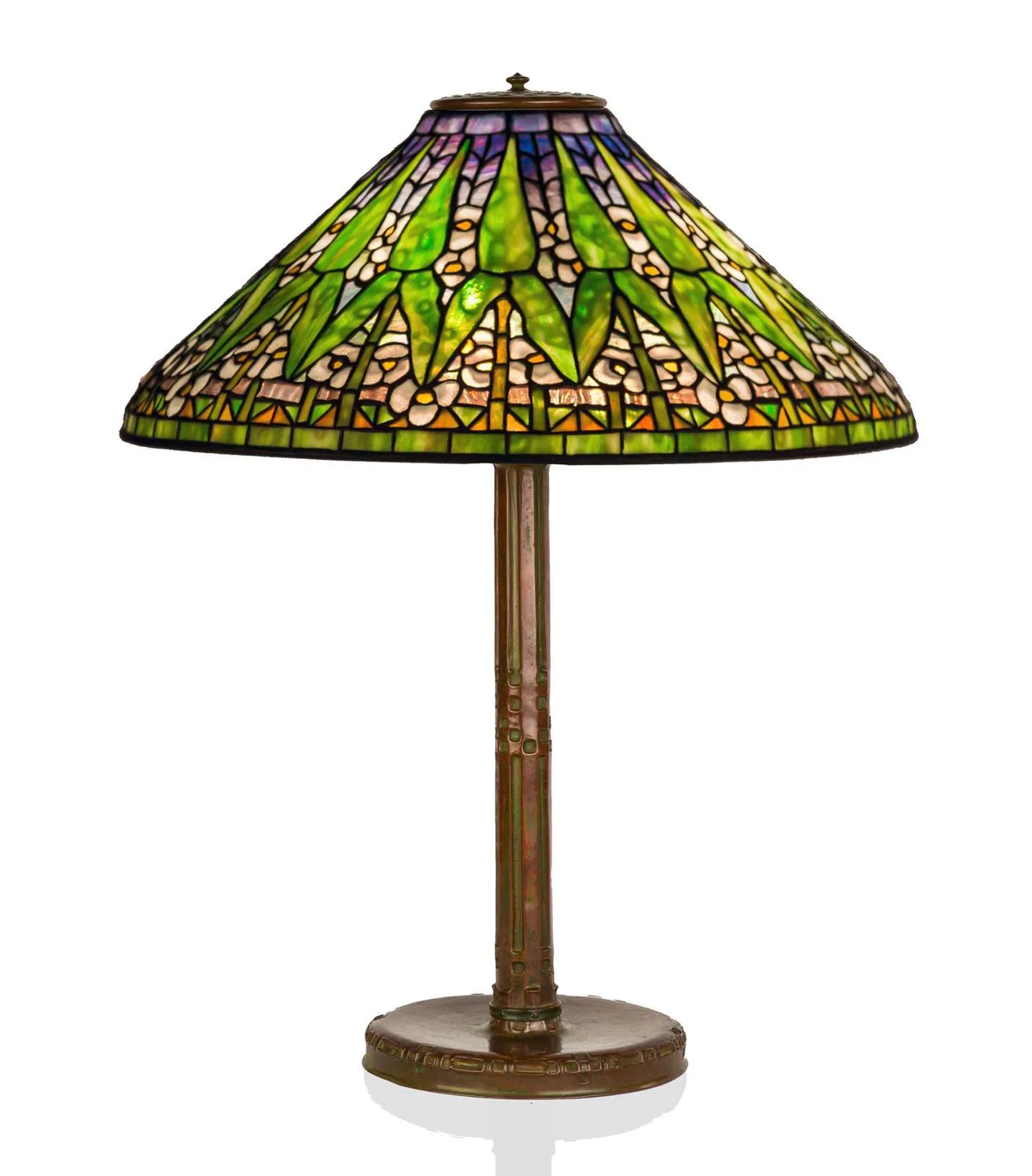 ' Arrowroot' Table Lamp by Tiffany Studios, sold Sep 2018