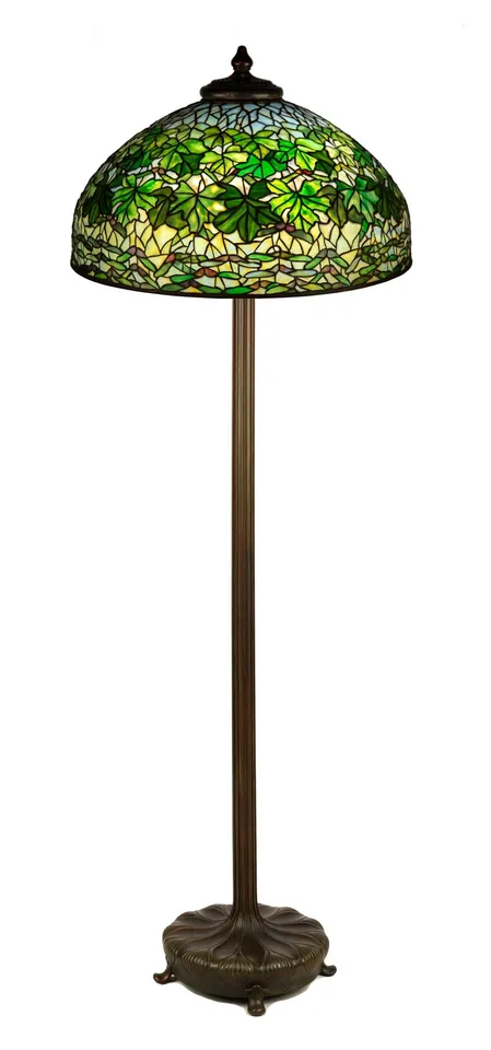 Tiffany Studios, Maple Leaf Floor Lamp