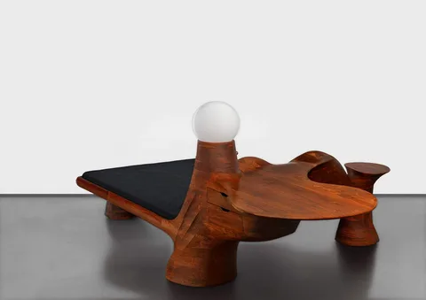 Wendell Castle, Environment, 1972, Stacked and laminated walnut