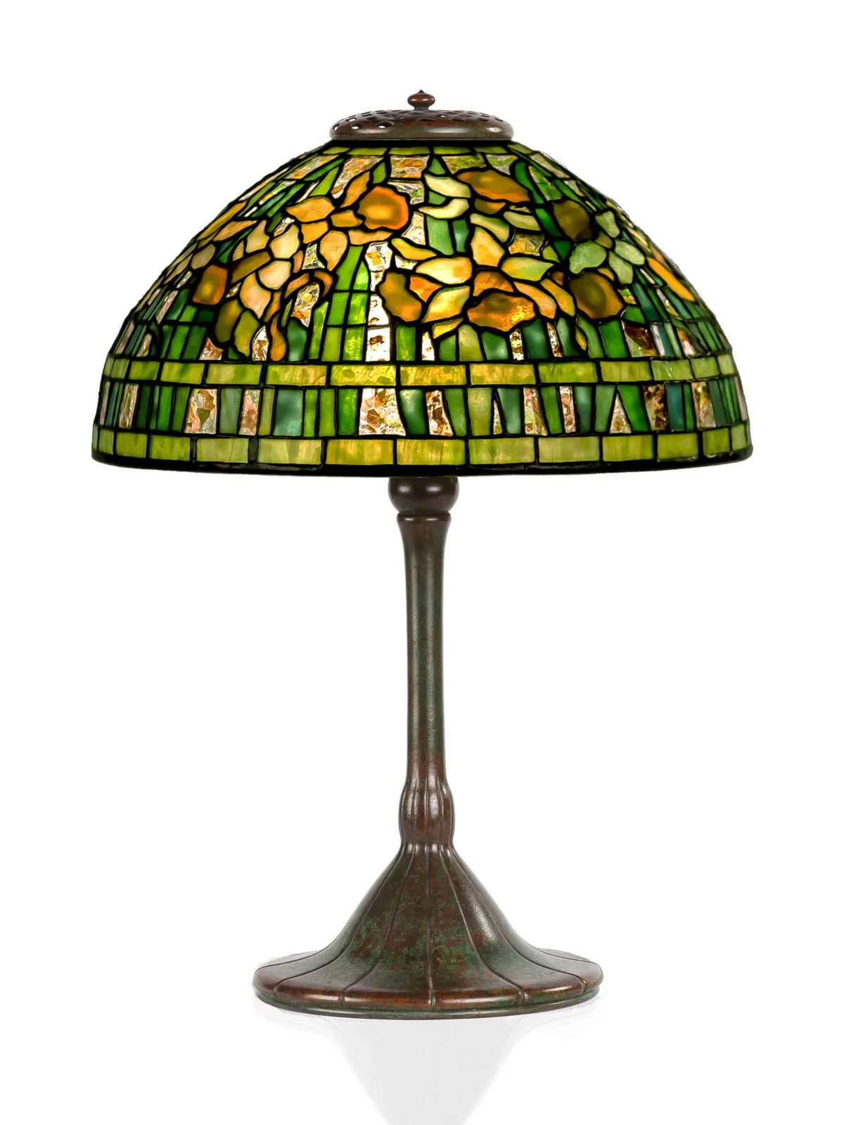 'Daffodil' Table Lamp by Tiffany Studios, sold Sep 2018