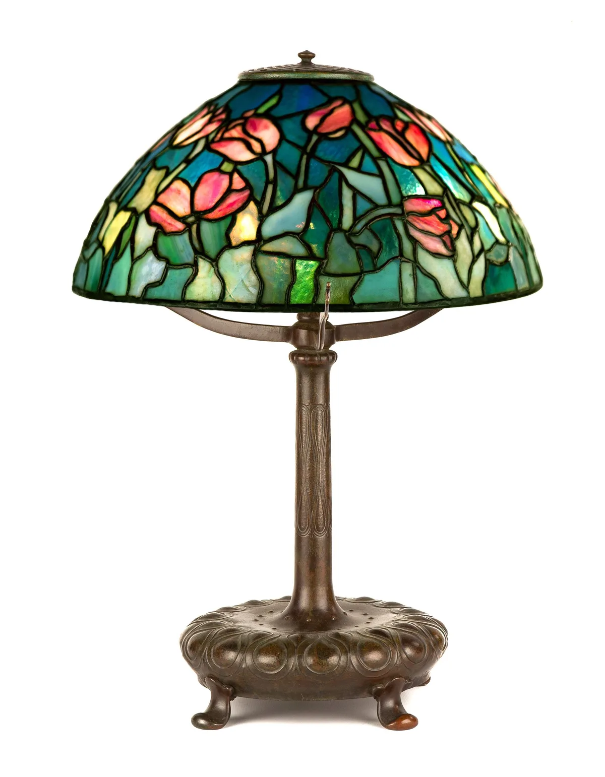 Tulip Lamp by Tiffany Studios, sold May 2020