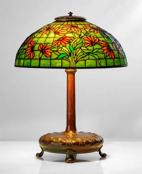 Tiffany Studios, Black-Eyed Susan Table Lamp